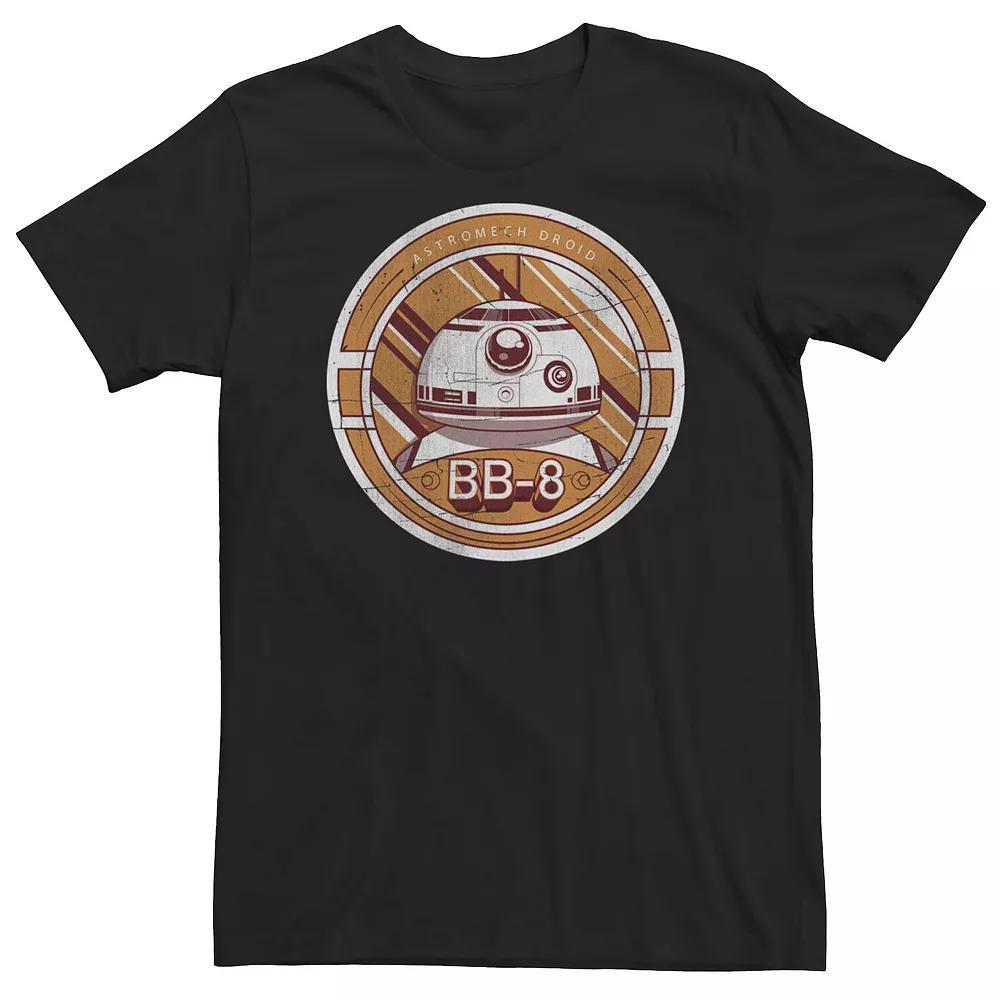 Big & Tall Star Wars BB-8 Astromech Droid Tee, Men's, Size: 3XL, Black Product Image