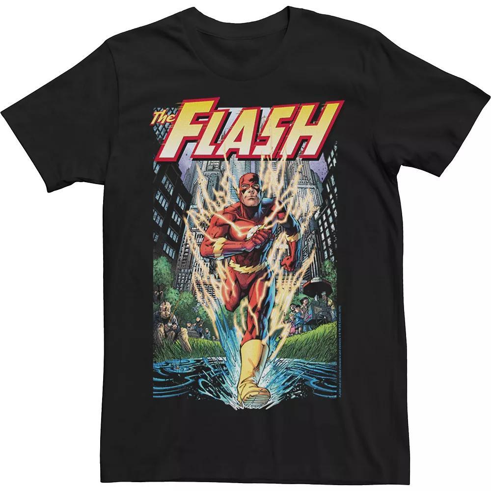Men's Flash City Run Poster Tee, Size: XL, Black Product Image
