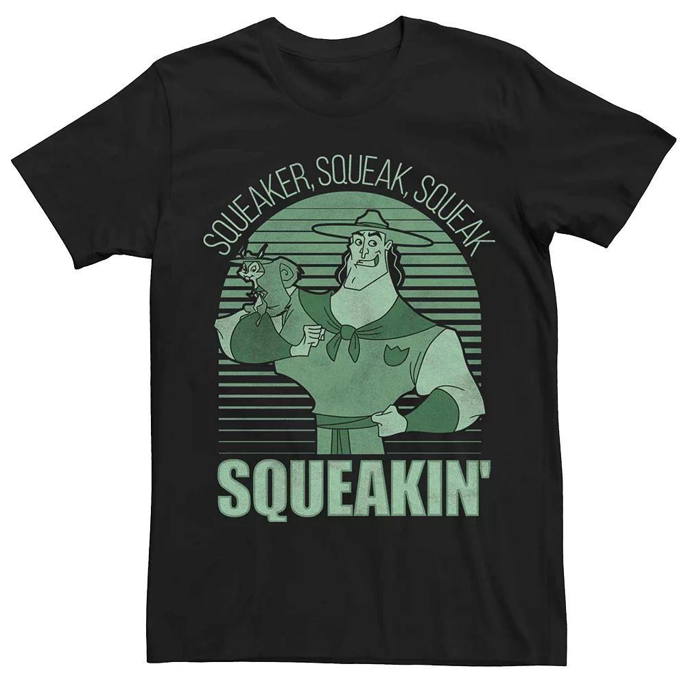 Men's The Emperor's New Grove Kronk Squeakin' Graphic Tee, Size: XXL, Black Product Image
