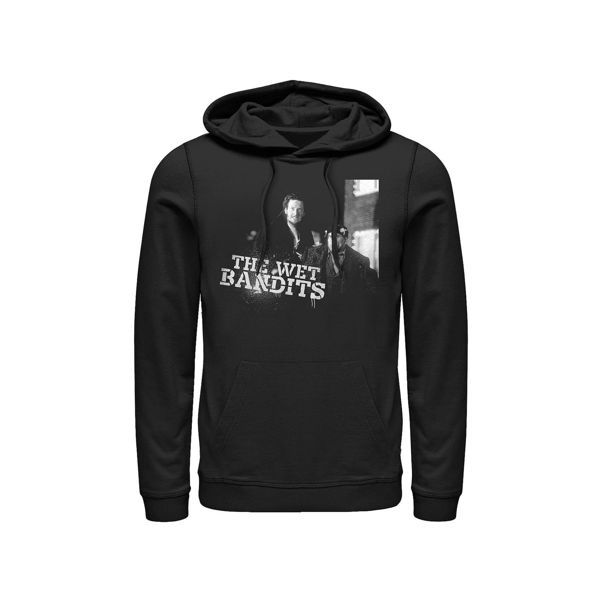 Big & Tall Home Alone The Wet Bandits Photo Graphic Hoodie, Mens Product Image