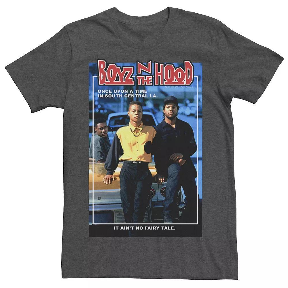 Men's Boyz N The Hood Doughboy and Tre Once Upon A Time Portrait Tee, Size: 3XL, Grey Heather Product Image