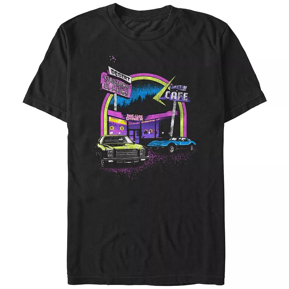 Men's General Motors Diner Graphic Tee, Size: XXL, Black Product Image