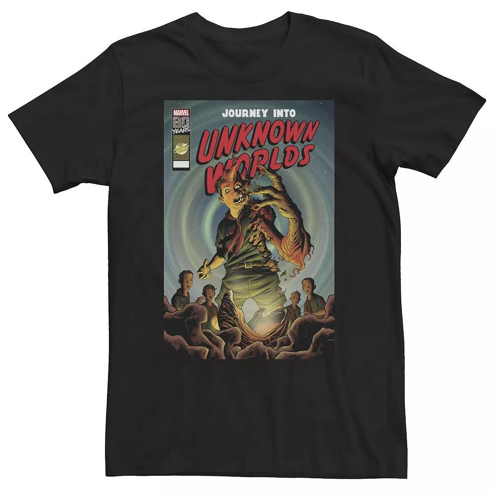 Men's Marvel Thor Ragnarok Hulk Face to Face Symmetrical Graphic Tee, Size: XXL, Black Product Image