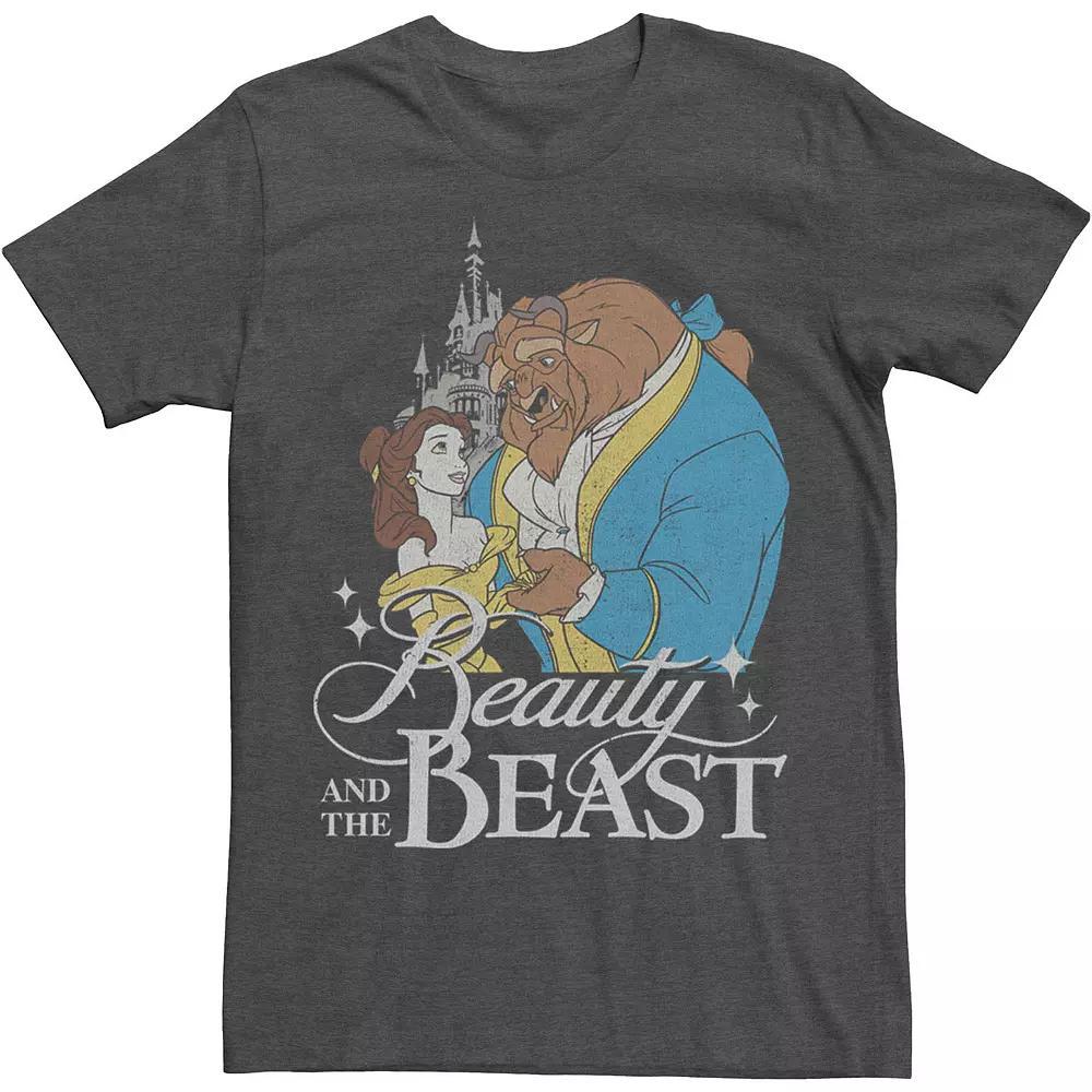 Big & Tall Disney Princesses Classic Tee, Men's, Size: XL Tall, Grey Heather Product Image
