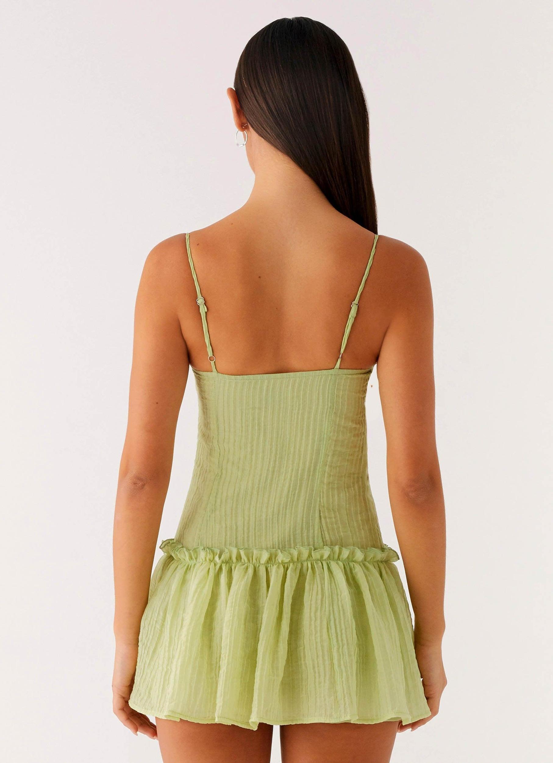 Bambini Mini Dress - Green Product Image