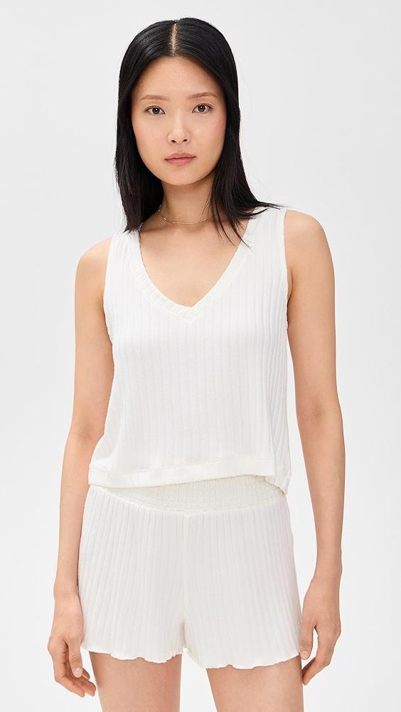Z Supply Sloane V Neck Rib Tank | Shopbop Product Image