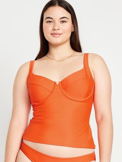 Underwire Tankini Swim Top Product Image