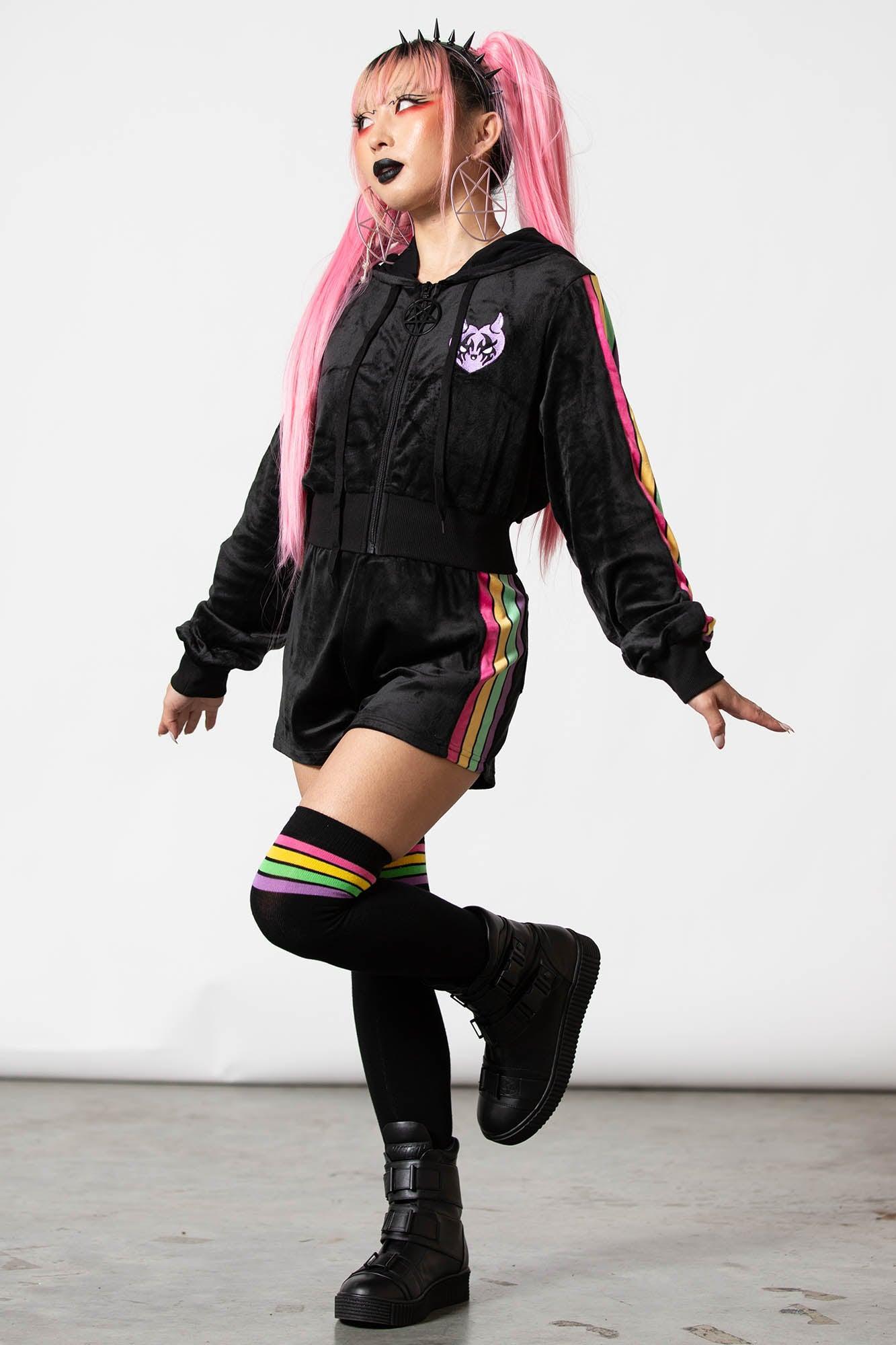 Coven Chill Velour Hoodie Product Image