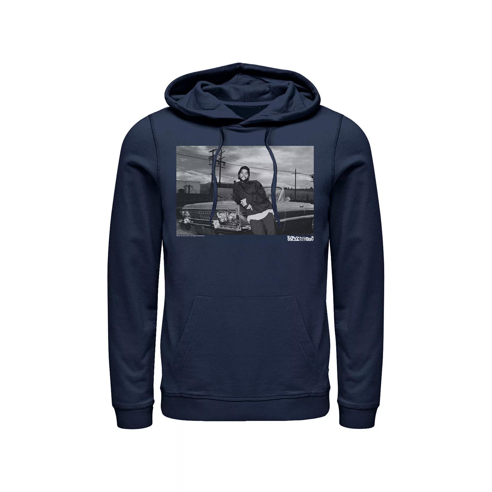 Men's Boyz In The Hood Candid Photo Real Hoodie, Size: 3XL, Royal Product Image