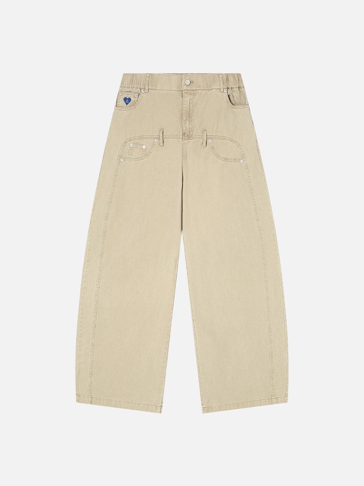 Aelfric Eden Two Layer Super Baggy Barrel Jeans Product Image