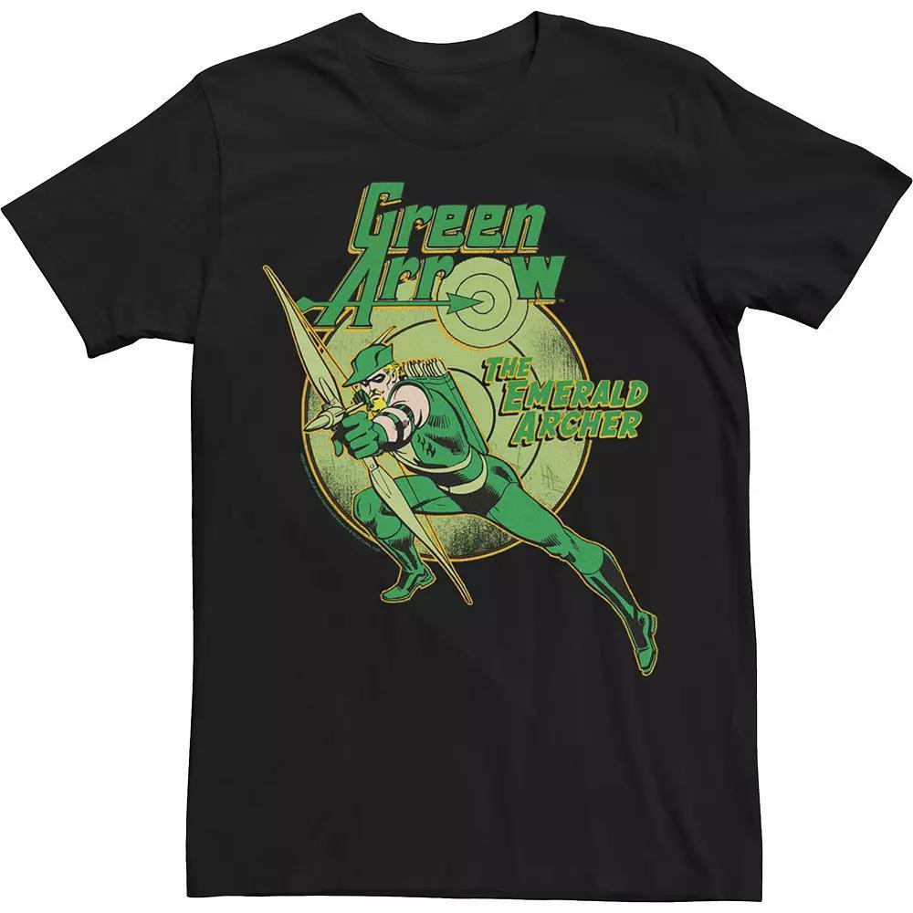 Men's Arrow Cant Hit Arrow Comic Tee, Size: 3XL, Black Product Image