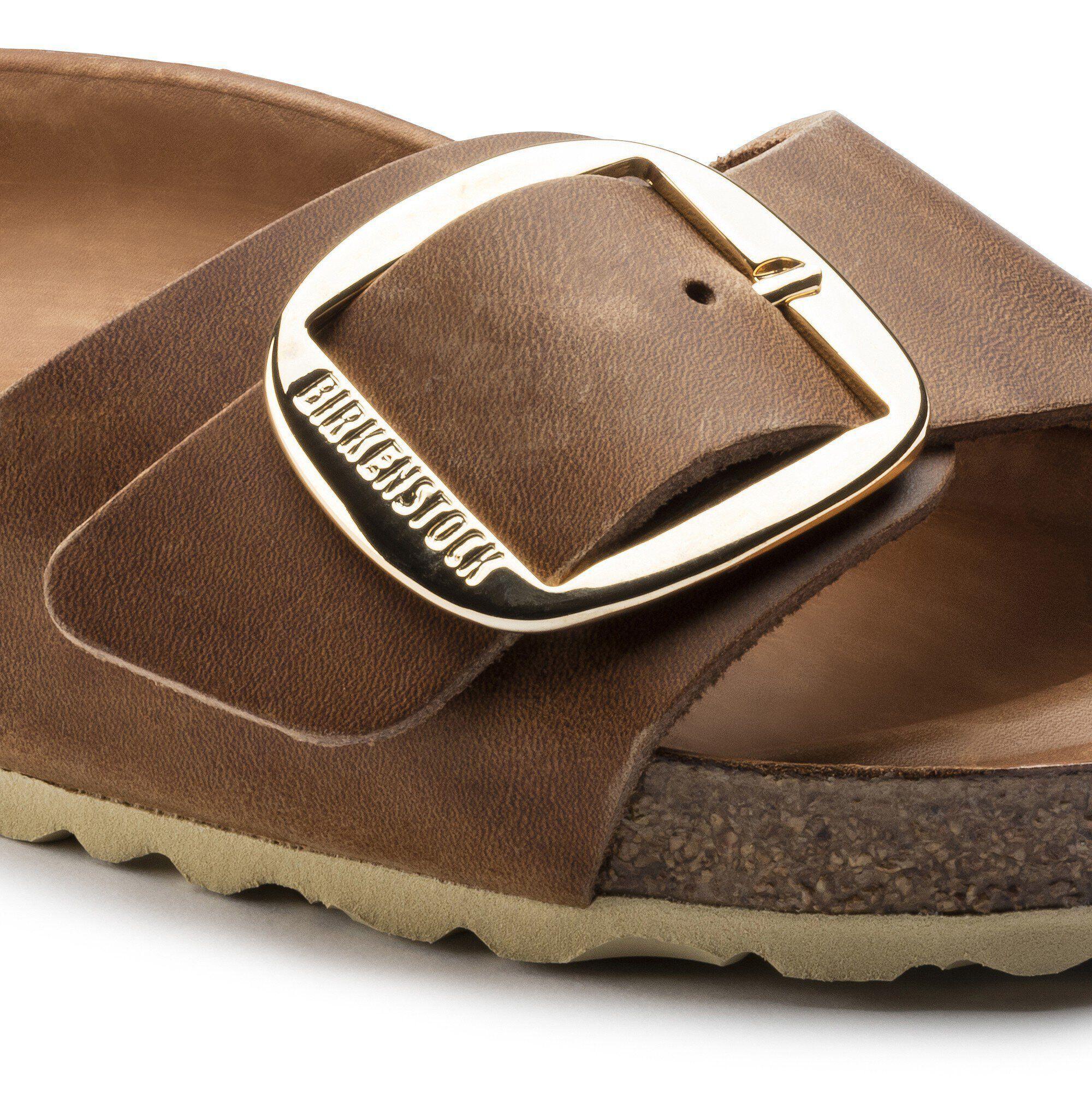 Madrid Big Buckle Natural Leather Oiled Product Image