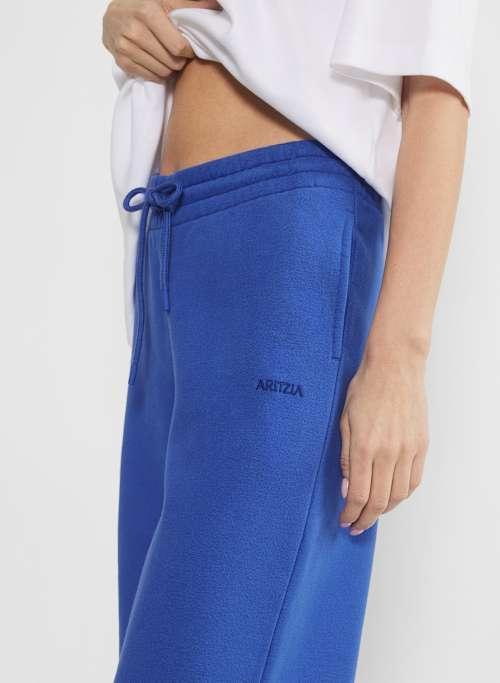 cozy fleece boyfriend basic wide sweatpant Product Image