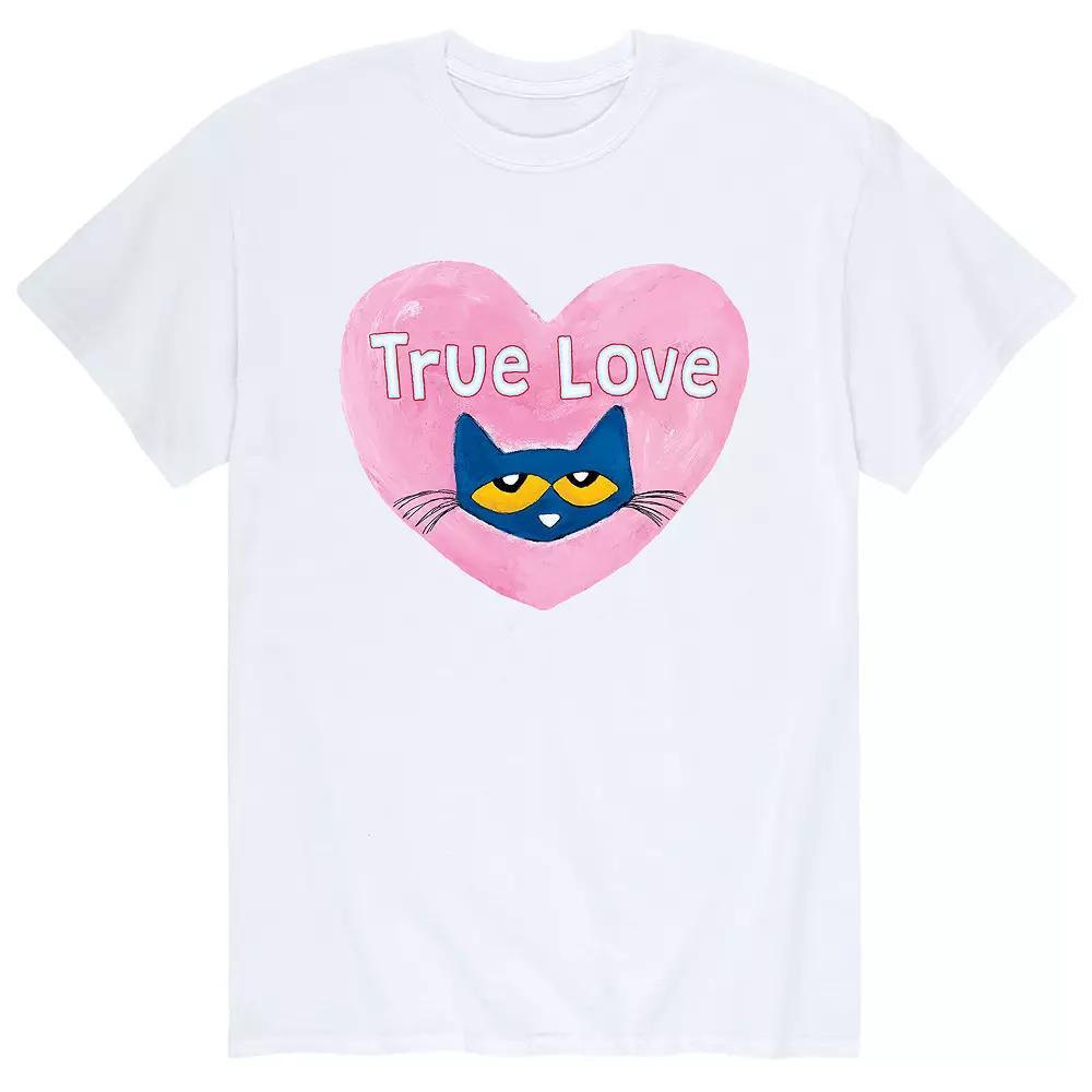 Mens Pete The Cat True Love Tee Product Image