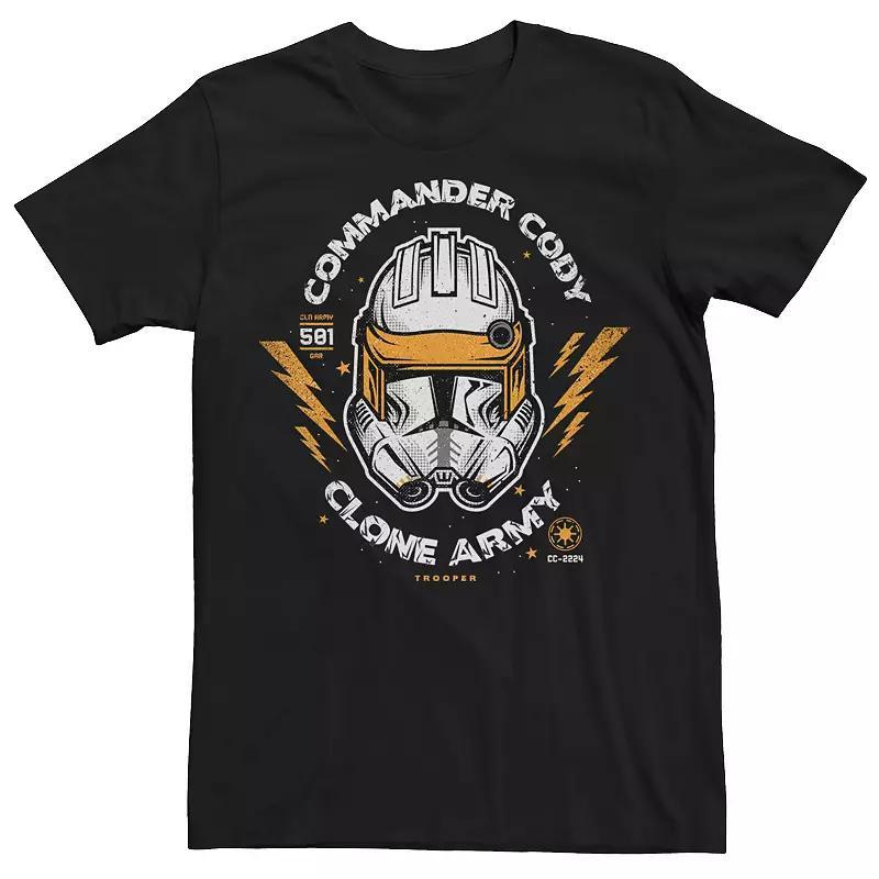 Men's Star Wars Commander Cody Clone Army Head Shot Tee, Size: XXL, Black Product Image