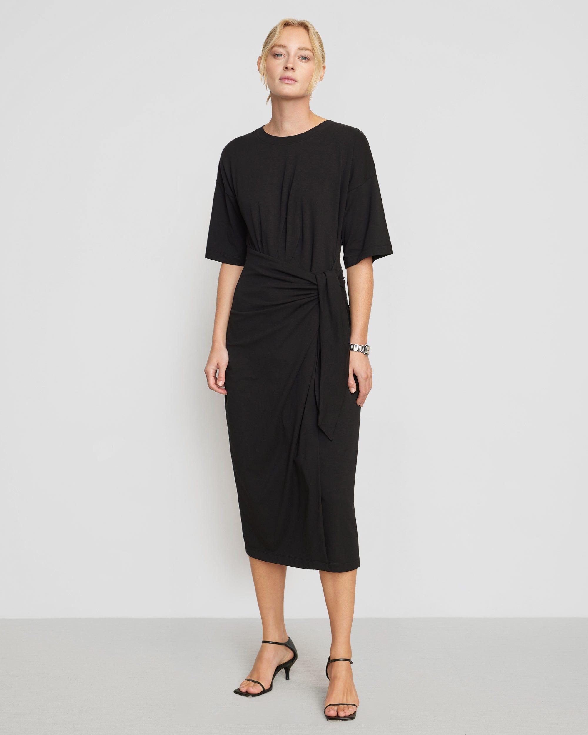 Noa Organic Cotton T-Shirt Wrap Dress Product Image