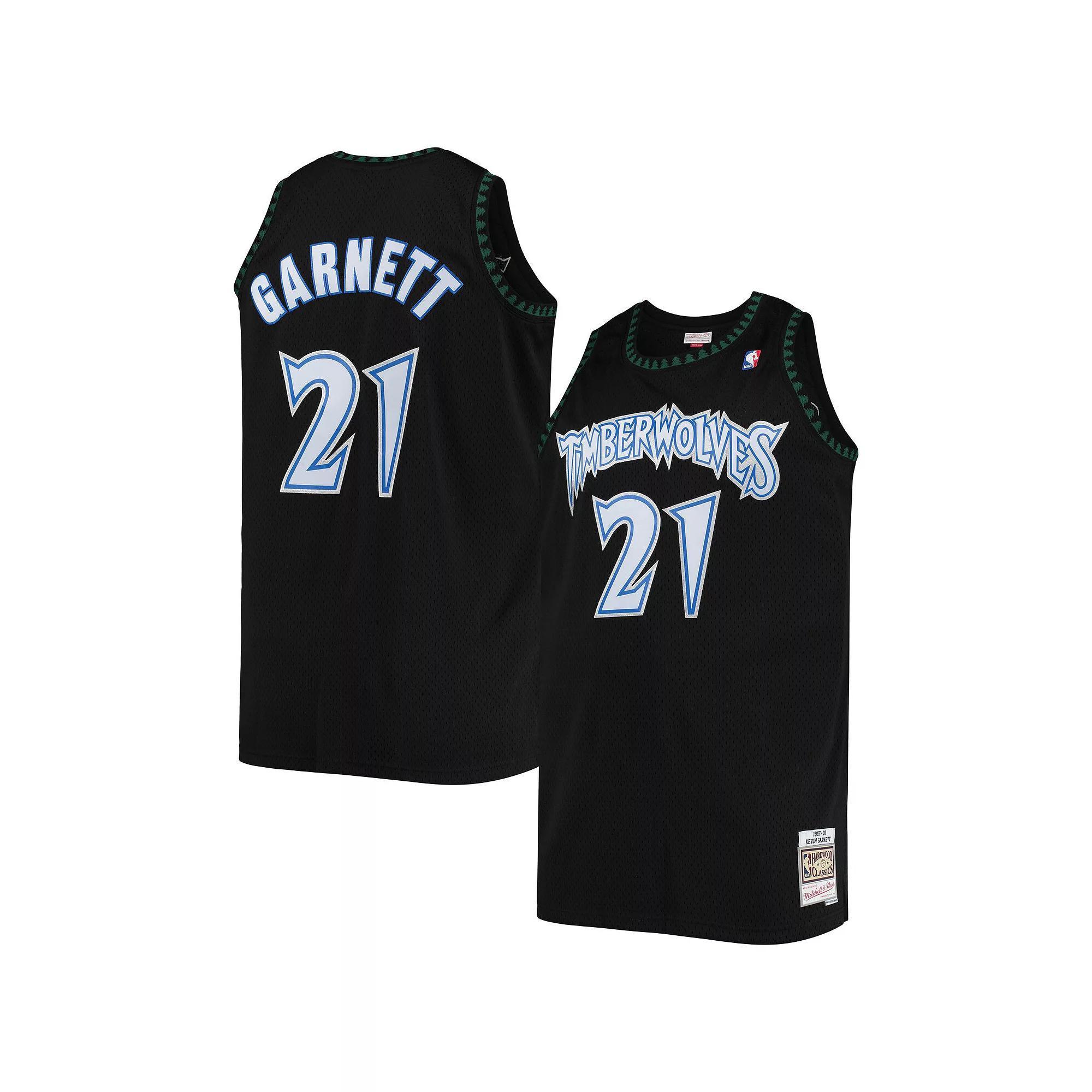 Mens Mitchell & Ness Kevin Garnett Minnesota Timberwolves Big & Tall Hardwood Classics Jersey Product Image