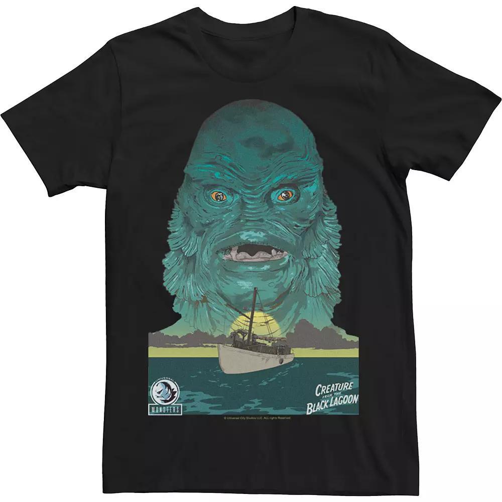 Big & Tall Just Fish Outdoor Tee, Men's, Size: XL Tall, Black Product Image