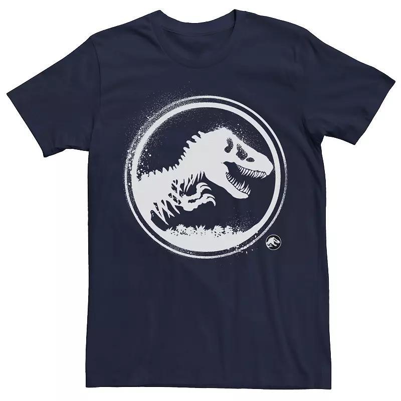 Men's Jurassic World: Fallen Kingdom Paint Splatter Logo Tee, Size: Small, Grey Product Image