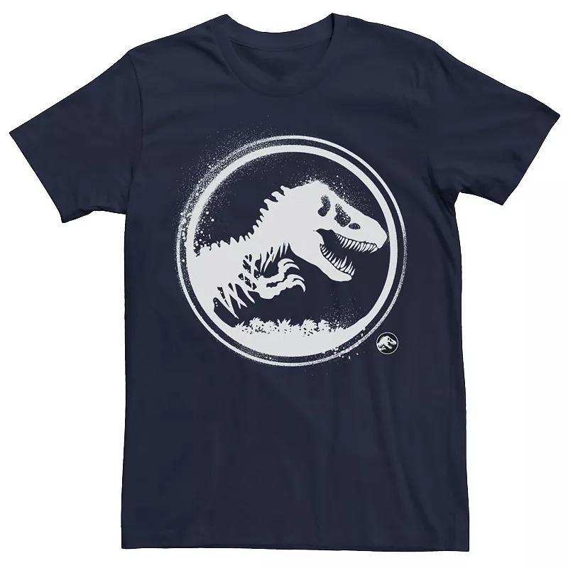 Men's Jurassic World: Fallen Kingdom Paint Splatter Logo Tee, Size: 3XL, Grey Heather Product Image