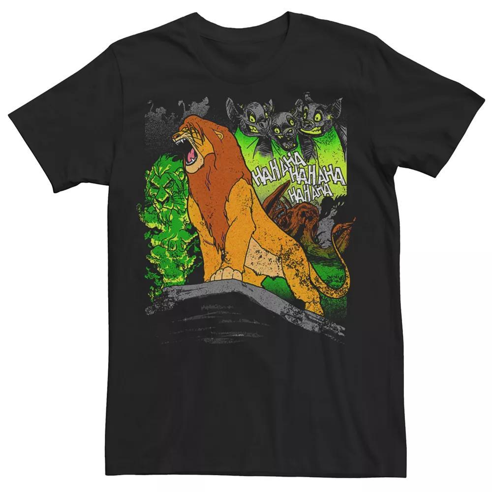 Men's Lion King Simba Roar Portrait Tee, Size: Small, Blue Product Image