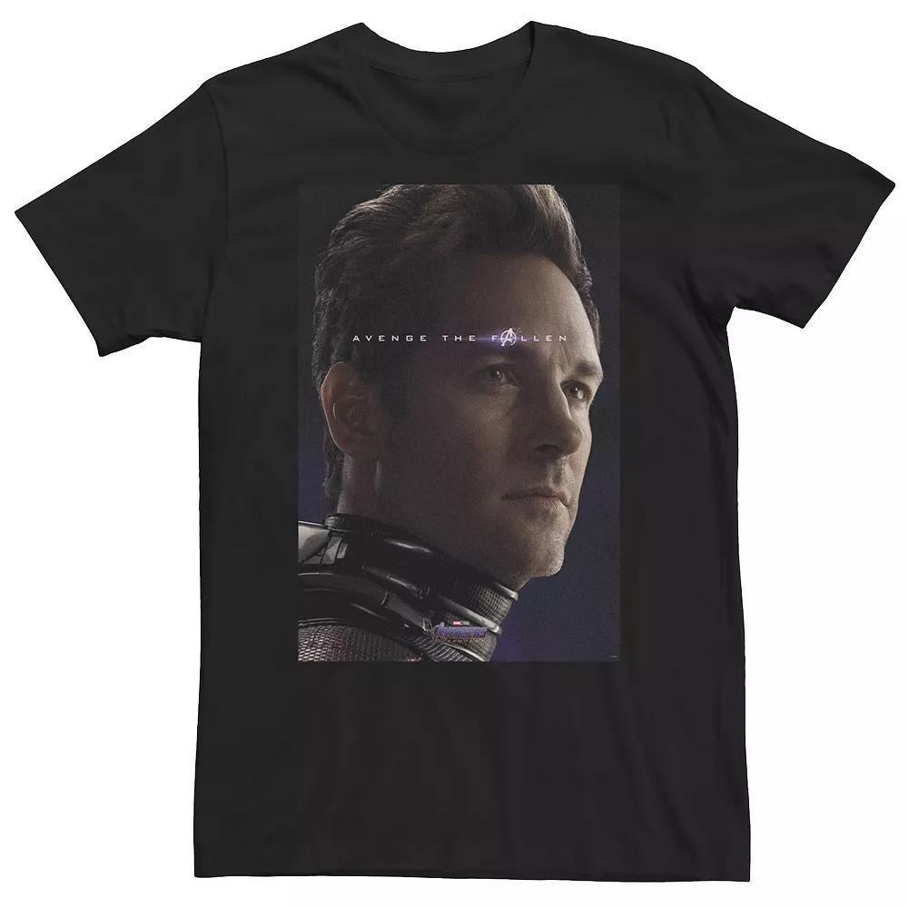 Men's Breakfast Club Group Portrait Fancy Script Tee, Size: XL, Navy Grey Product Image