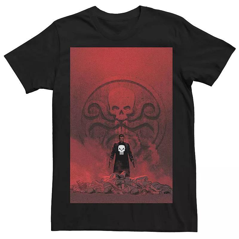 Big & Tall Marvel Spider-Man Neighborhood Watch Cityscape Tee, Men's, Size: XXL Tall, Black Product Image