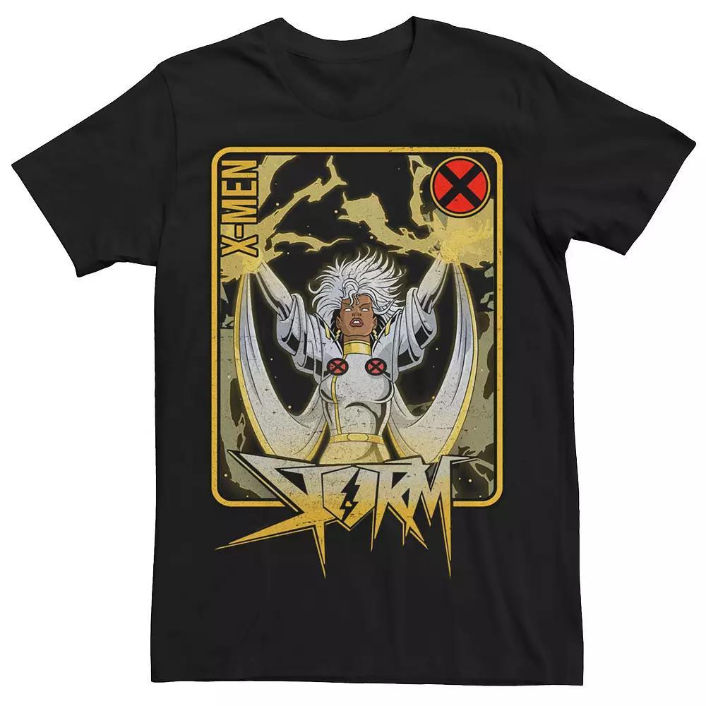 Men's Marvel X-Men Storm Playing Card Tee, Size: XL, Black Product Image