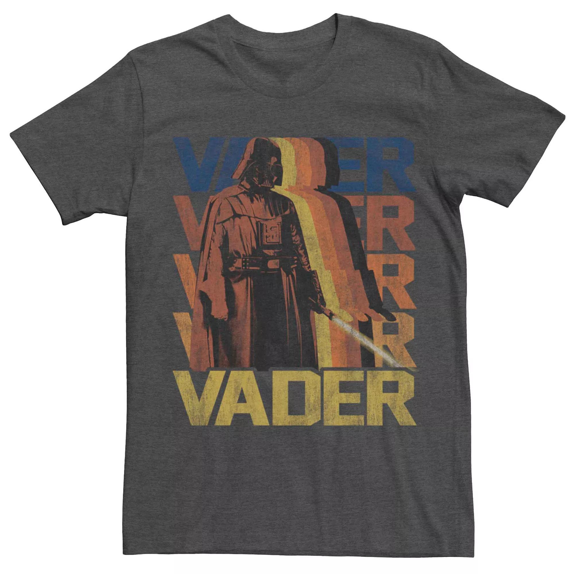 Men's Star Wars Darth Vader Fade Colors Poster Tee, Size: Small, Grey Heather Product Image