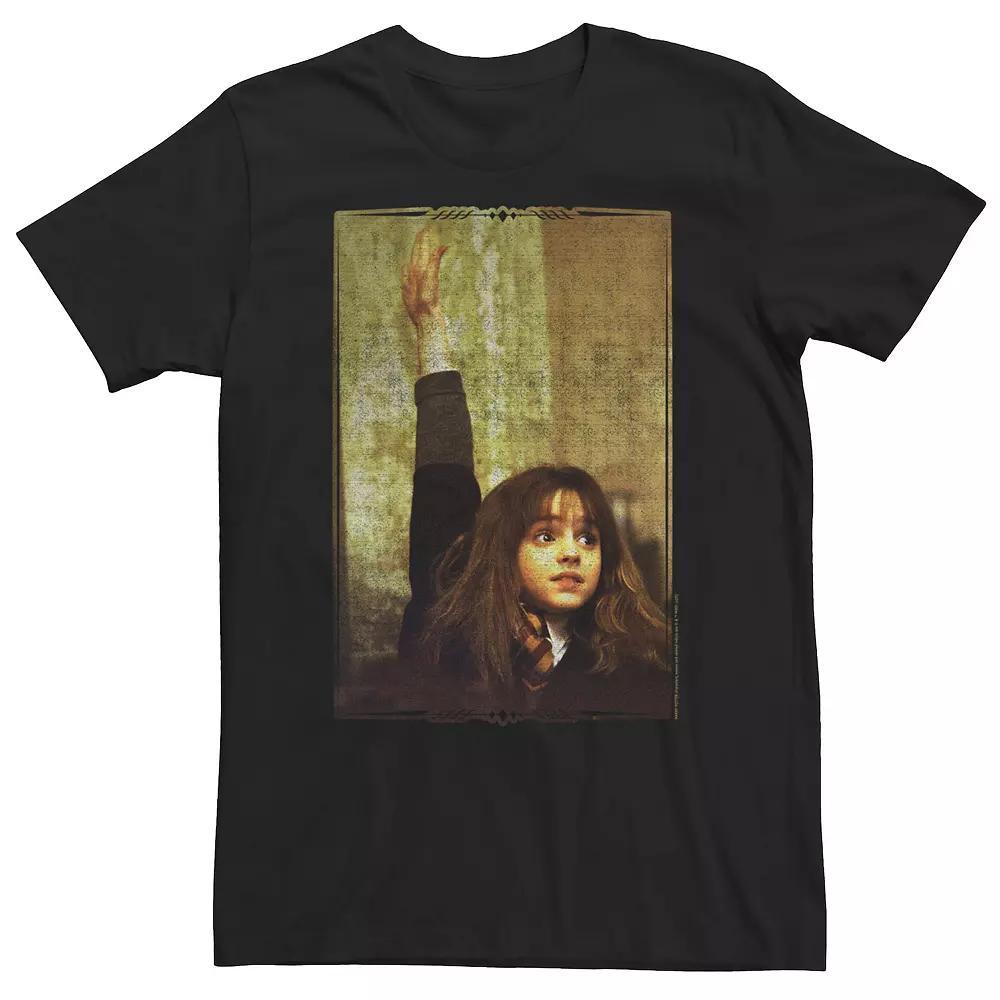 Mens Harry Potter Chamber Of Secrets Harry Ron Hermione Poster Graphic Tee Athletic Grey Product Image