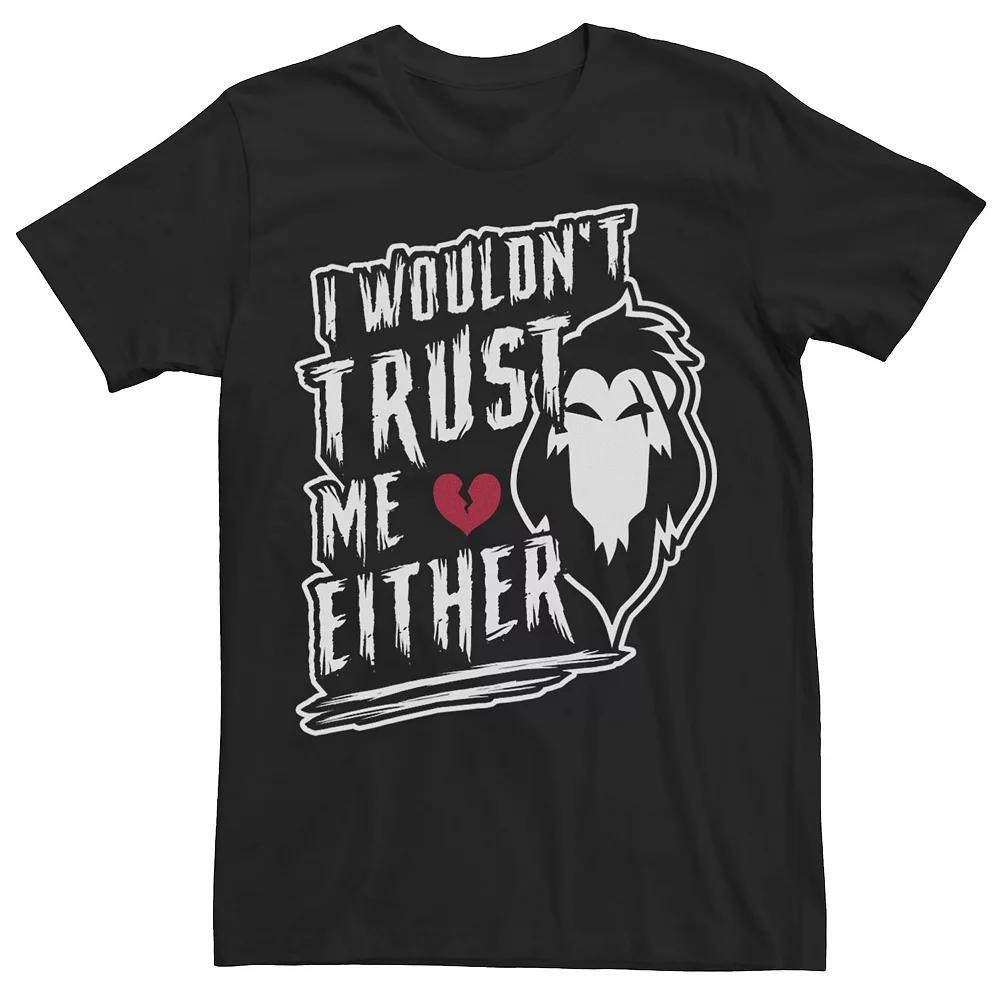 Disney's The Lion King Scar Men's Valentines I Wouldn't Trust Me Either Tee, Size: XL, Black Product Image