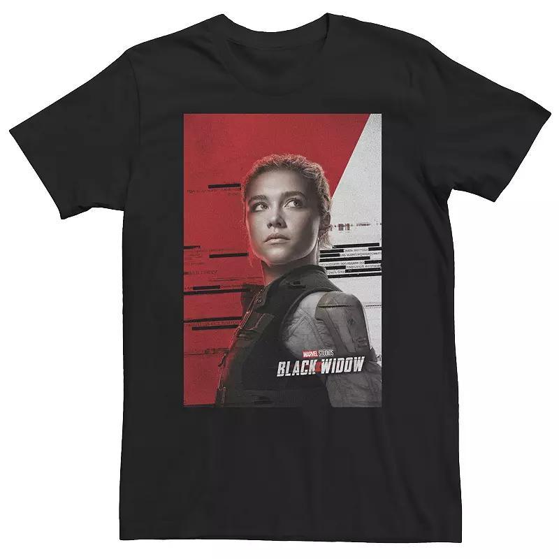Big & Tall Marvel Black Widow Yelena Belova Character Poster Tee, Men's, Size: 5XL Product Image