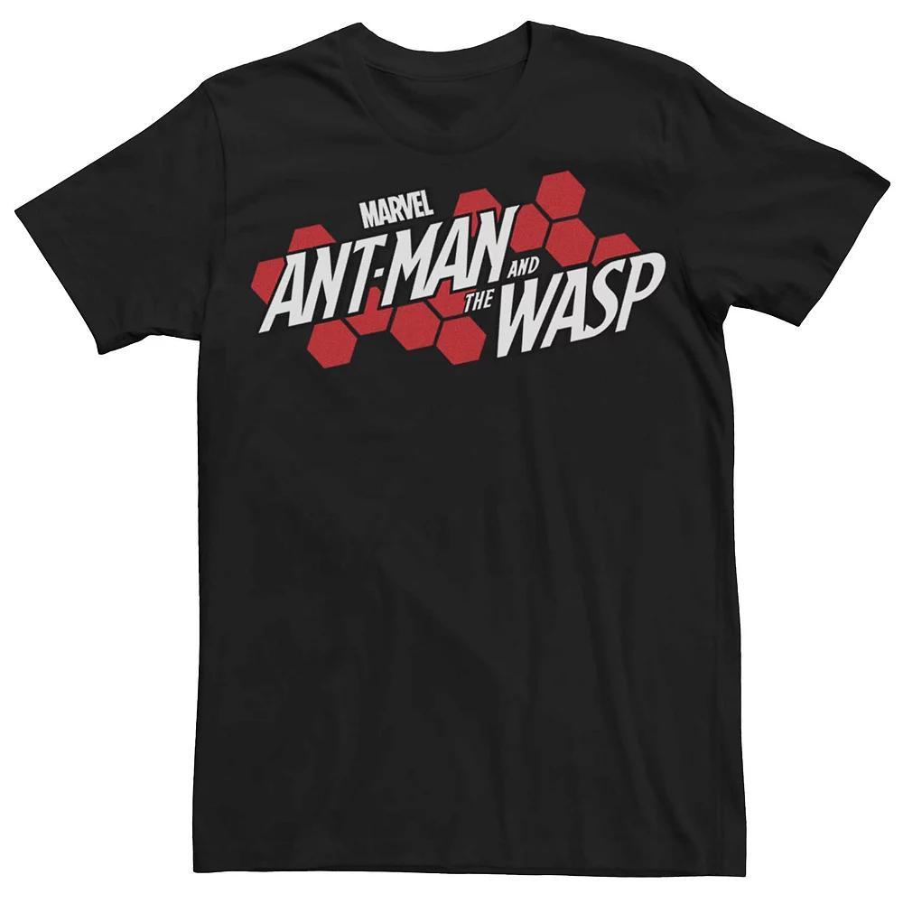 Men's Marvel "Ant-Man And The Wasp" Hive Logo Tee, Size: XXL, Black Product Image