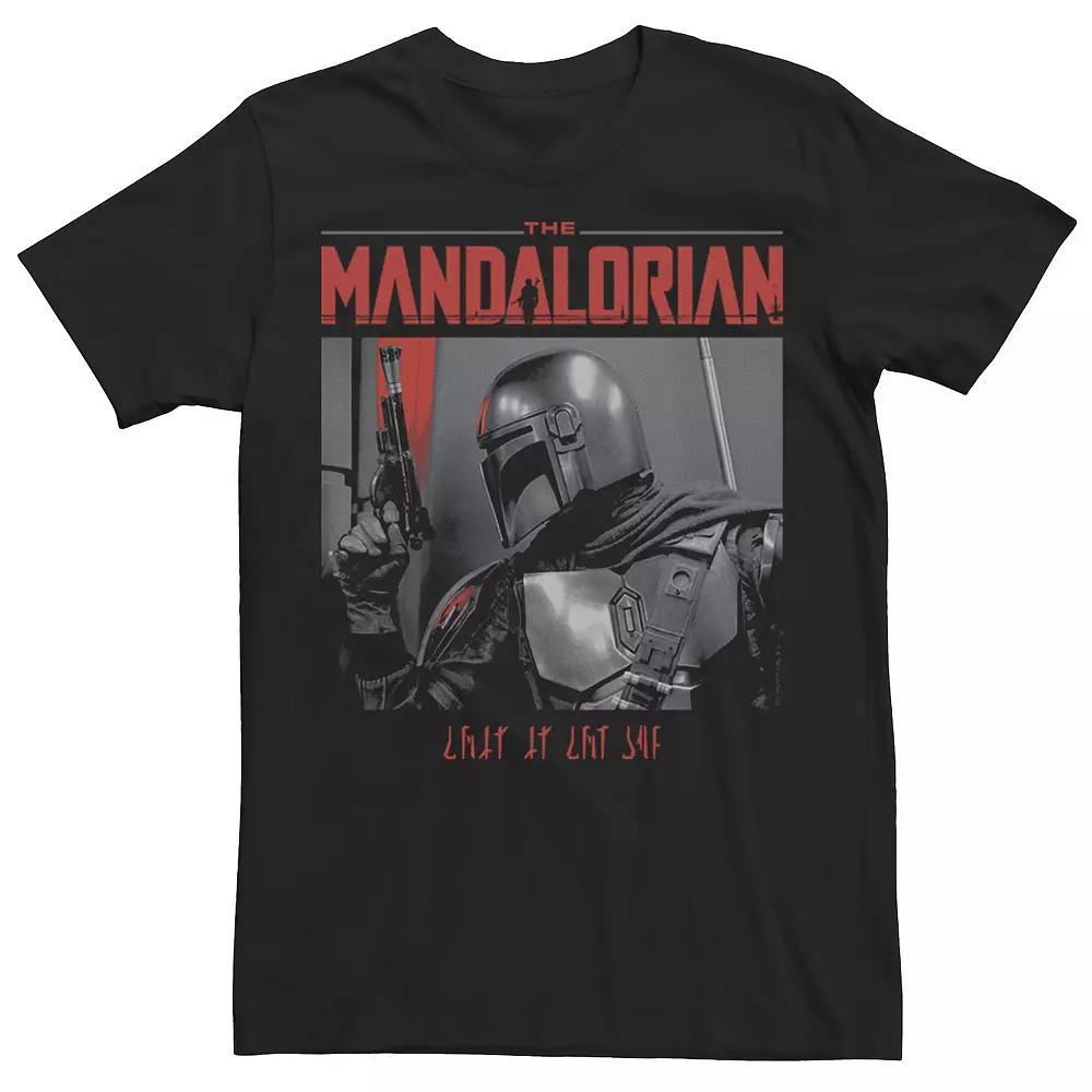 Men's Scarface Tony Montana Sitting Portrait Logo Tee, Size: 3XL, Black Product Image