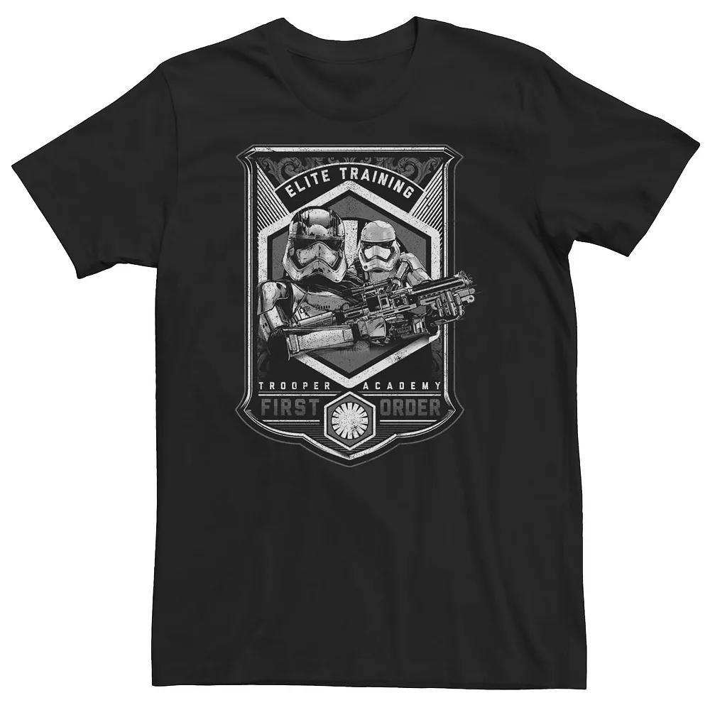 Big & Tall Star Wars The Force Awakens Captain Phasma First Order Tee, Men's, Size: Large Tall, Athletic Grey Product Image