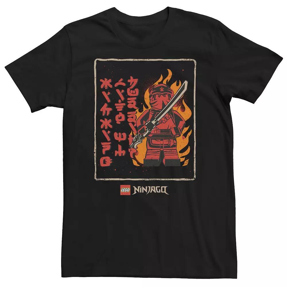 Men's Beavis and Butthead Patterns Rule Distressed Portrait Tee, Size: 3XL, Red Product Image