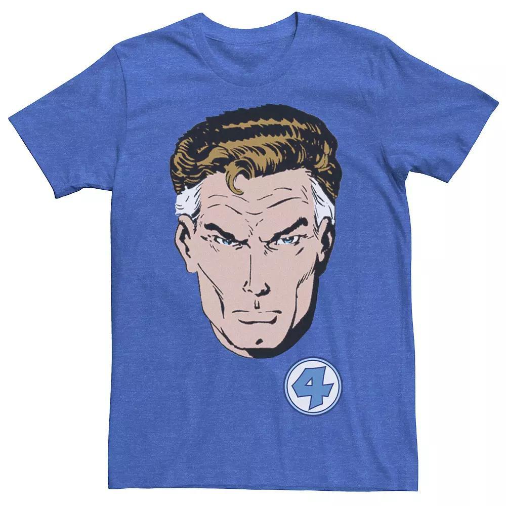 Men's Marvel Fantastic Four Mr. Fantastic Graphic Tee, Size: Large, Royal Grey Product Image