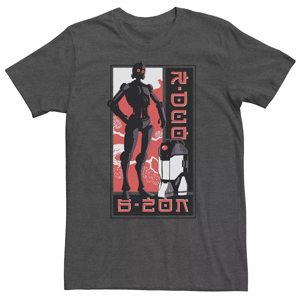 Big & Tall DC Comics Batman Diamond Portrait Poster Tee, Men's, Size: 4XL, Black Product Image