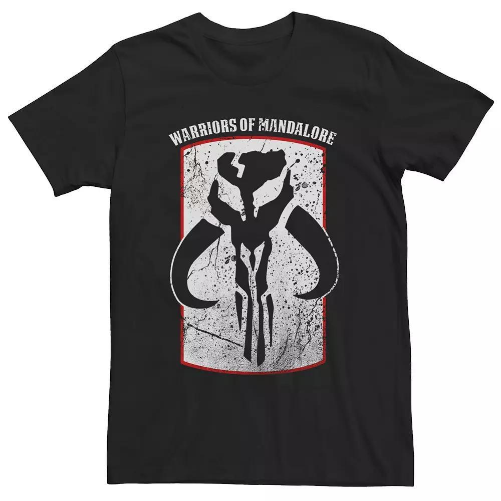 Men's Star Wars The Mandalorian Warriors of Mandalore Tee, Size: XXL, Black Product Image