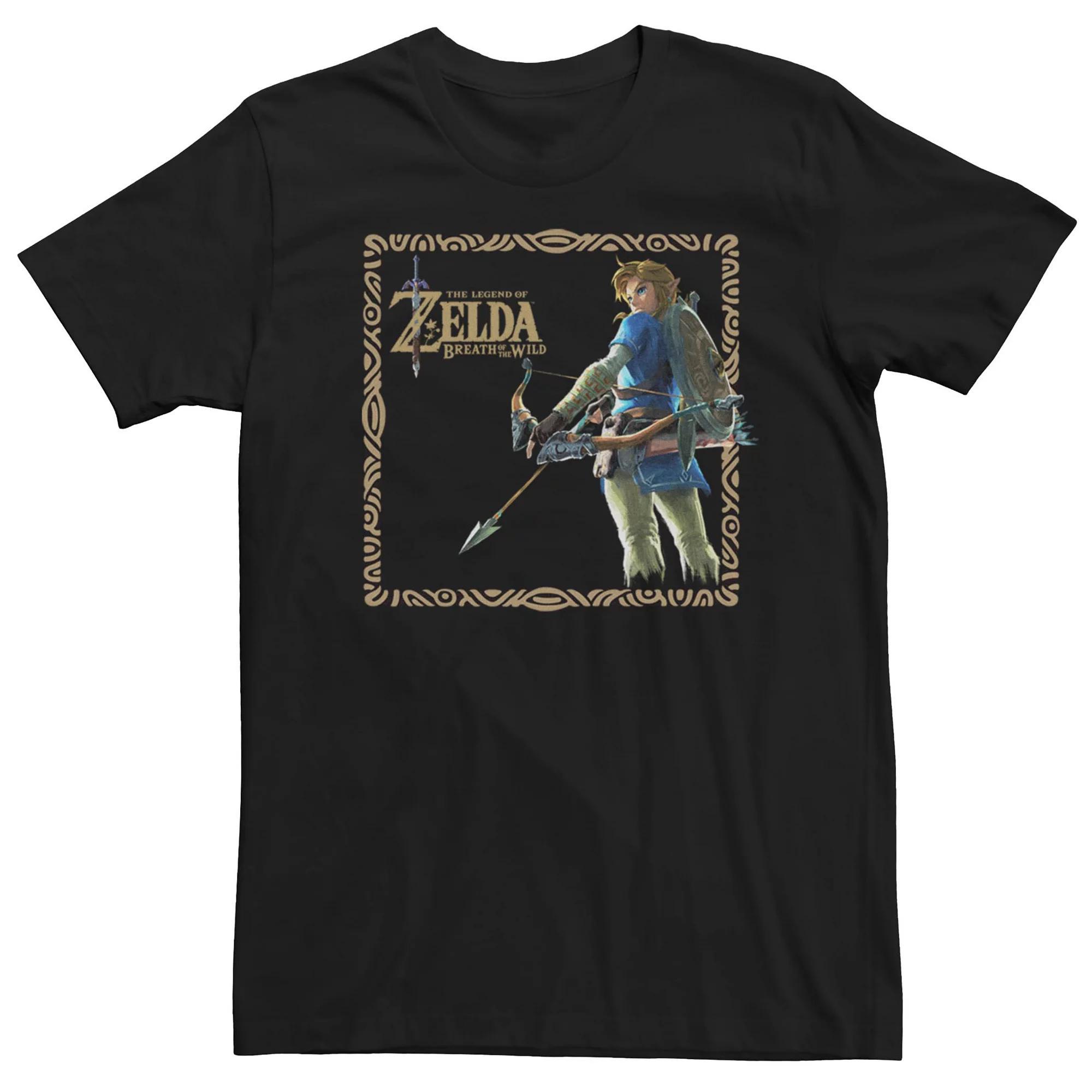 Men's Breakfast Club Group Portrait Fancy Script Tee, Size: XL, Navy Grey Product Image
