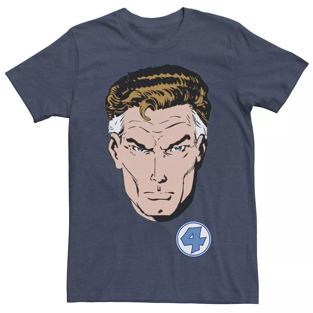 Men's Marvel Fantastic Four Mr. Fantastic Graphic Tee, Size: Large, Royal Grey Product Image
