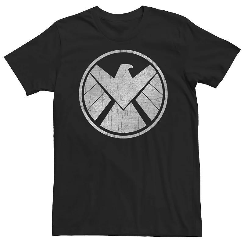 Mens Marvel Agents of S.H.I.E.L.D. Grungy Vintage Logo Tee Product Image