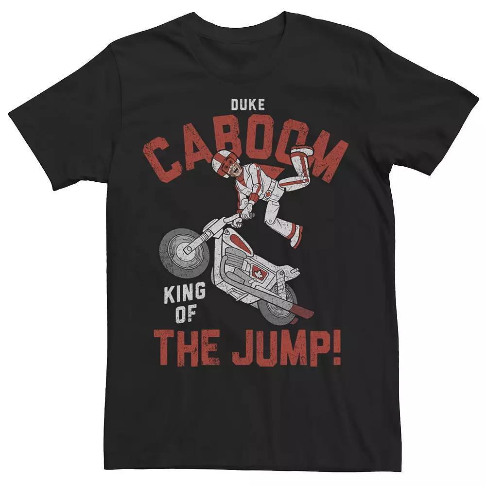 Disney / Pixar's Toy Story Duke Caboom Men's King Of The Jump Tee, Size: XXL, Black Product Image