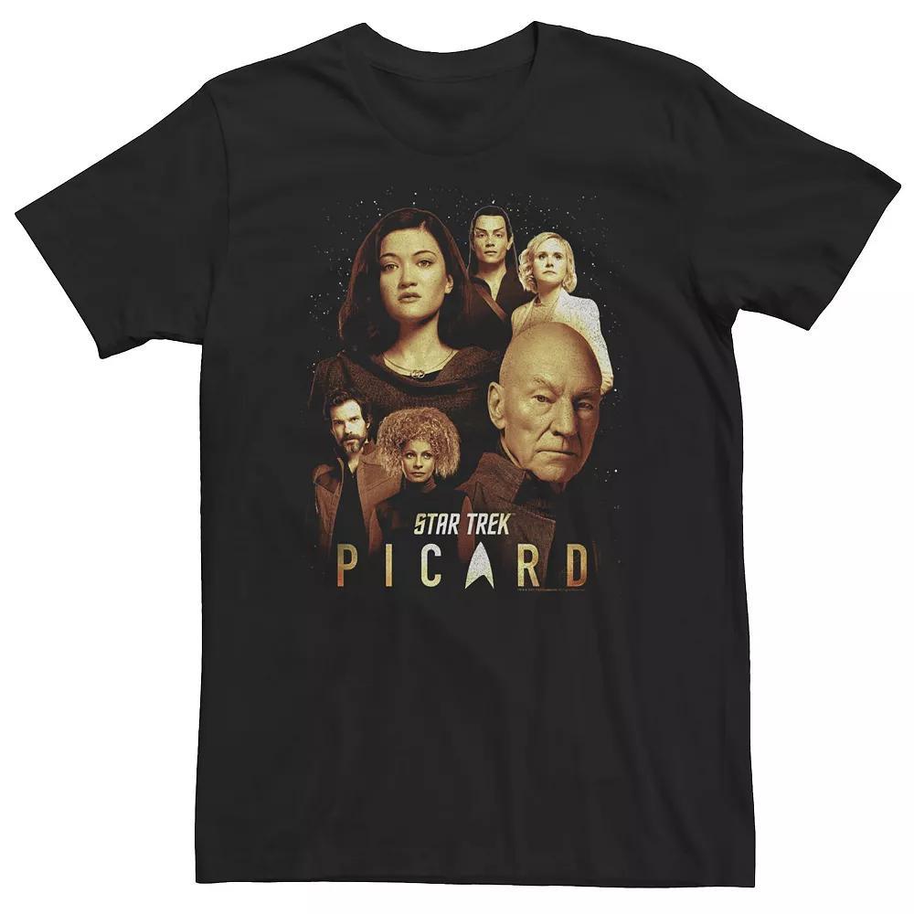 Big & Tall Netflix Castlevania Alucard Portrait Panel Tee, Men's, Size: 4XL, Black Product Image