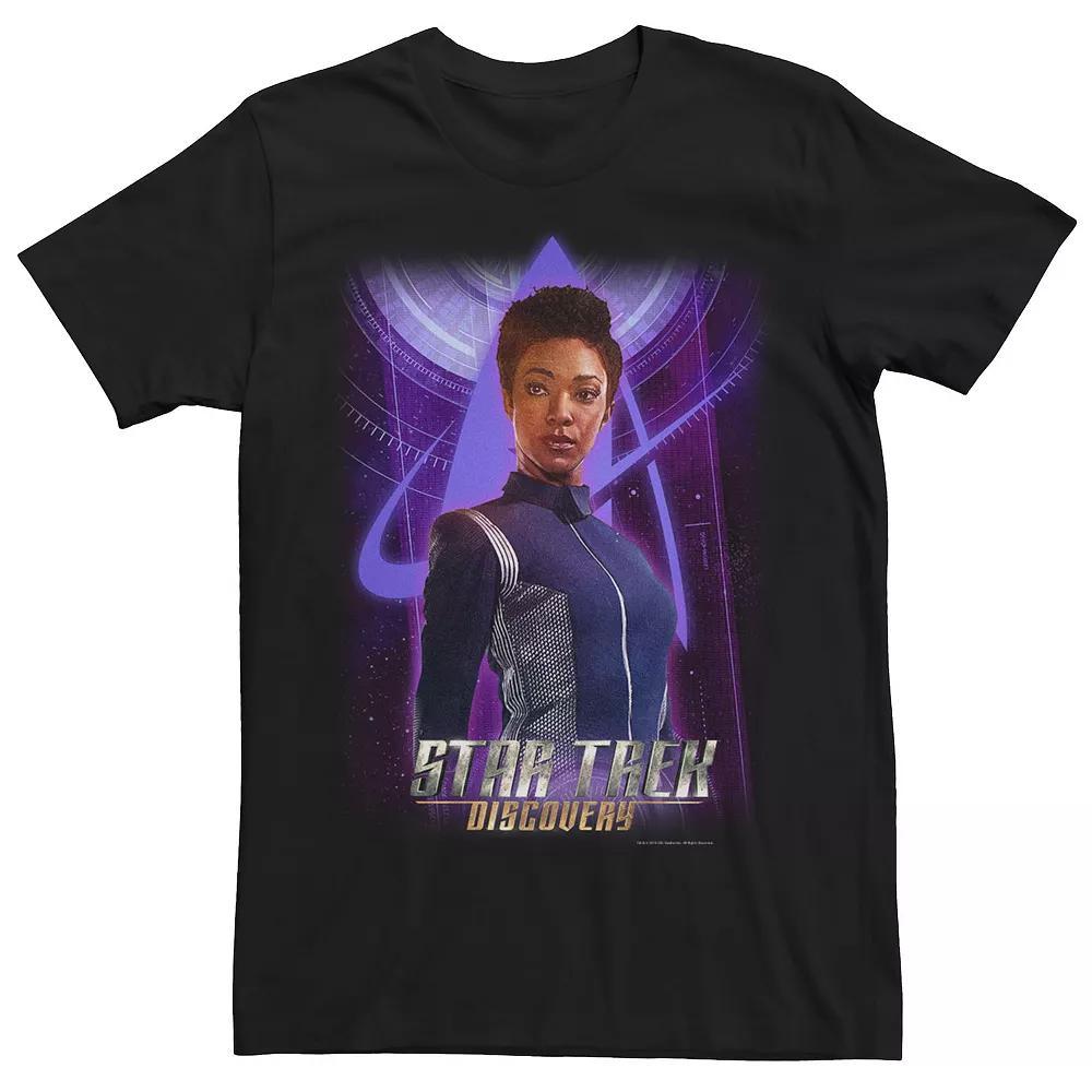 Men's Star Trek Discovery Michael Tee, Size: XL, Black Product Image