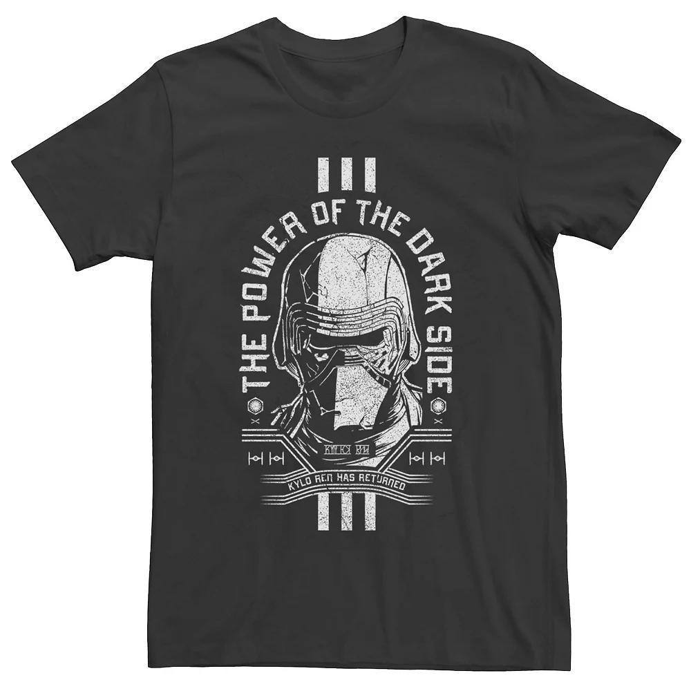 Men's Star Wars The Rise of Skywalker Kylo Ren Tee, Size: 3XL, Black Product Image