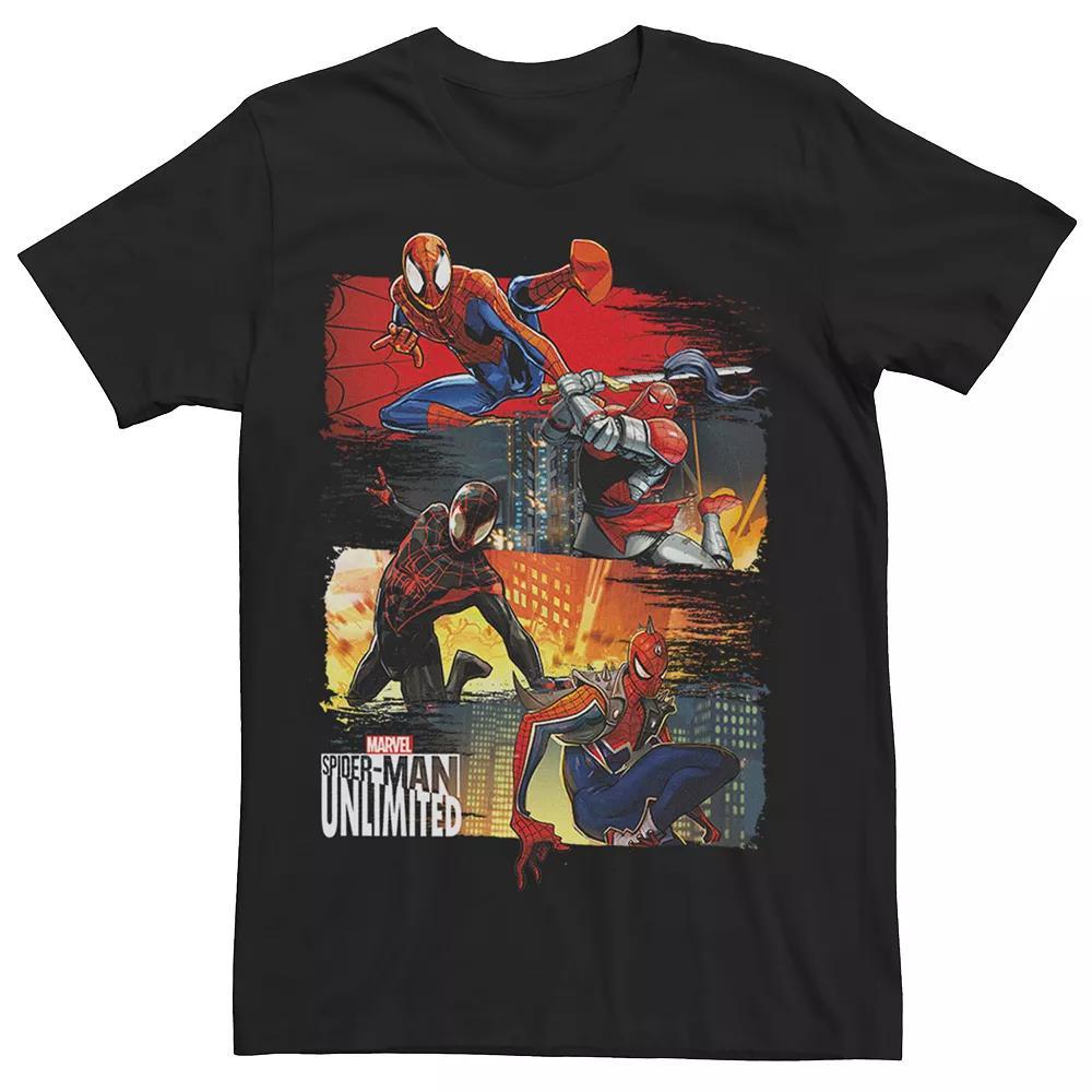 Men's Marvel Games Spider-Man Unlimited Tee, Size: XXL, Black Product Image