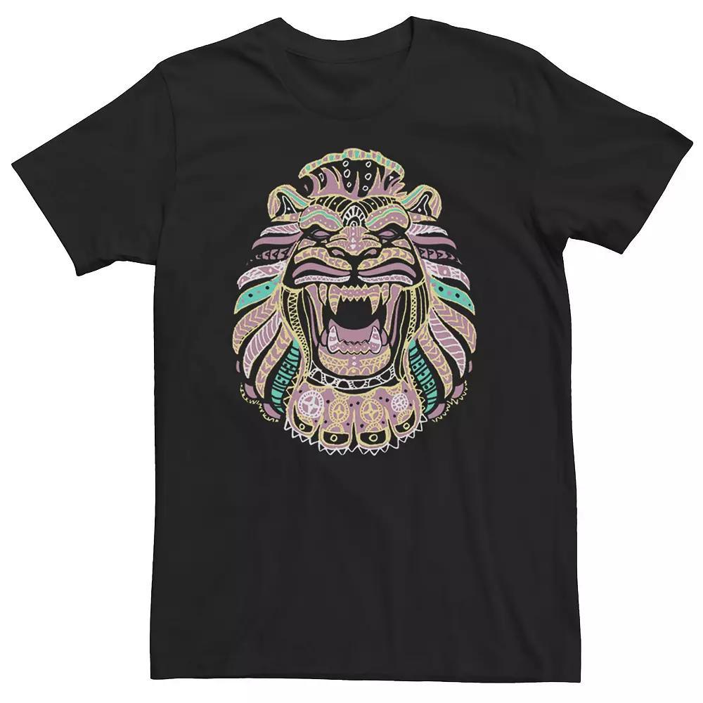 Disney's Frozen 2 Elsa Spirited & Strong Men's Tee, Size: Medium, Black Product Image