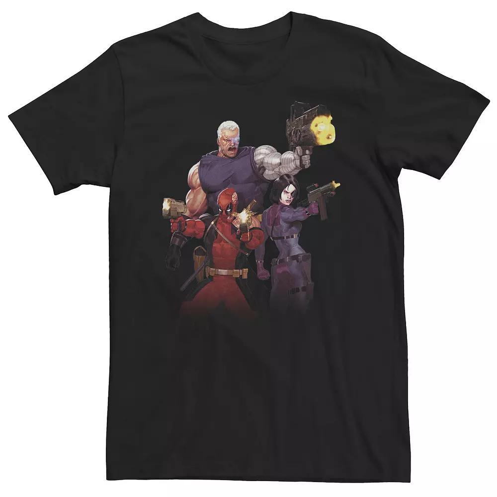 Men's Marvel's Spider-Man Jump Tee, Size: XXL, Black Product Image
