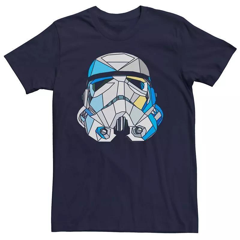 Men's Star Wars Stormtrooper Stained-Glass Tee, Size: Small, Blue Product Image